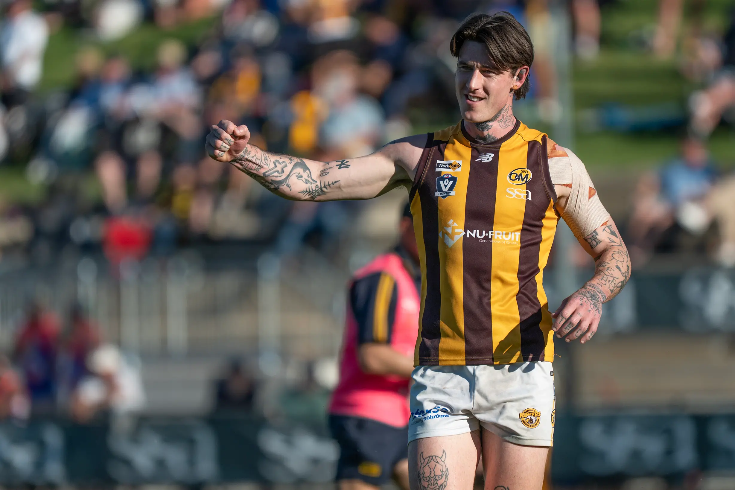 <p>FLYING THE NEST: Lockey McCartney is heading to the O&K as co-coach of Moyhu after four seasons with the Wangaratta Rovers. PHOTO: Melissa Beattie</p>\\n