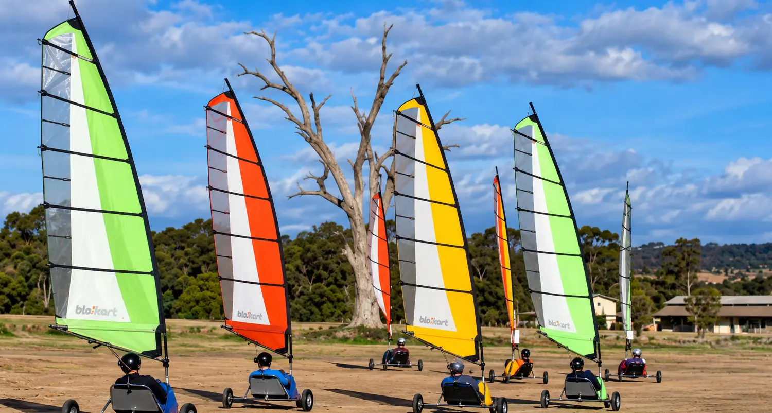 The thrill of sailing and just around the corner