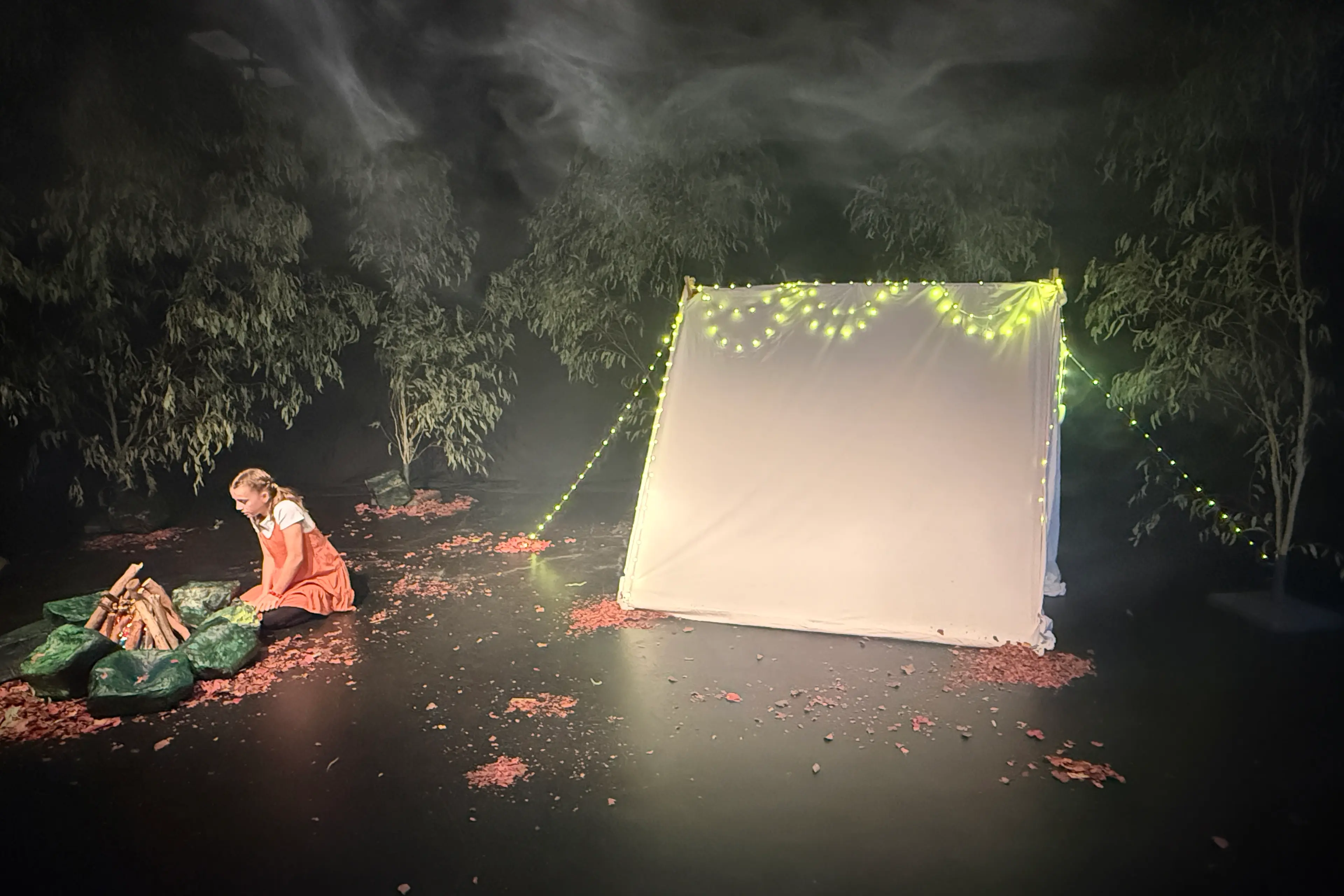 <p>MAGIC OF CINEMA: A captivating scene featuring student Piper Mathews from the Wangaratta West PS film \\'Beyond the Imagination\\'.</p>\\n