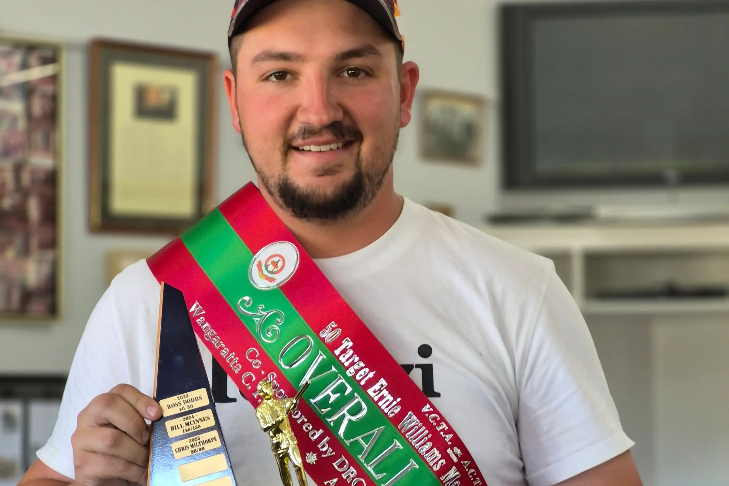 <p>TOP GUN: Mitchell Iles representing Echuca CTC won the prestigious Open High Gun with an impressive score of 324/330.</p>\\n