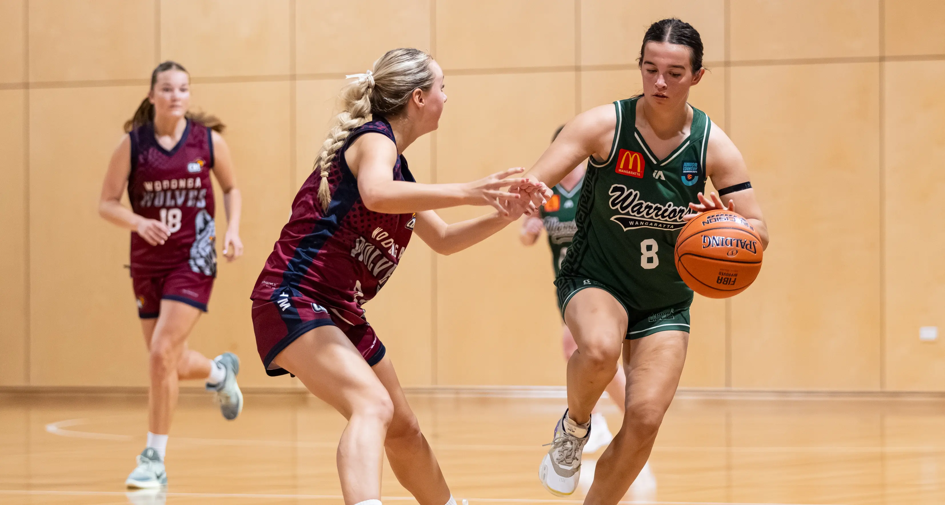 Wolves get the jump on Warriors Women