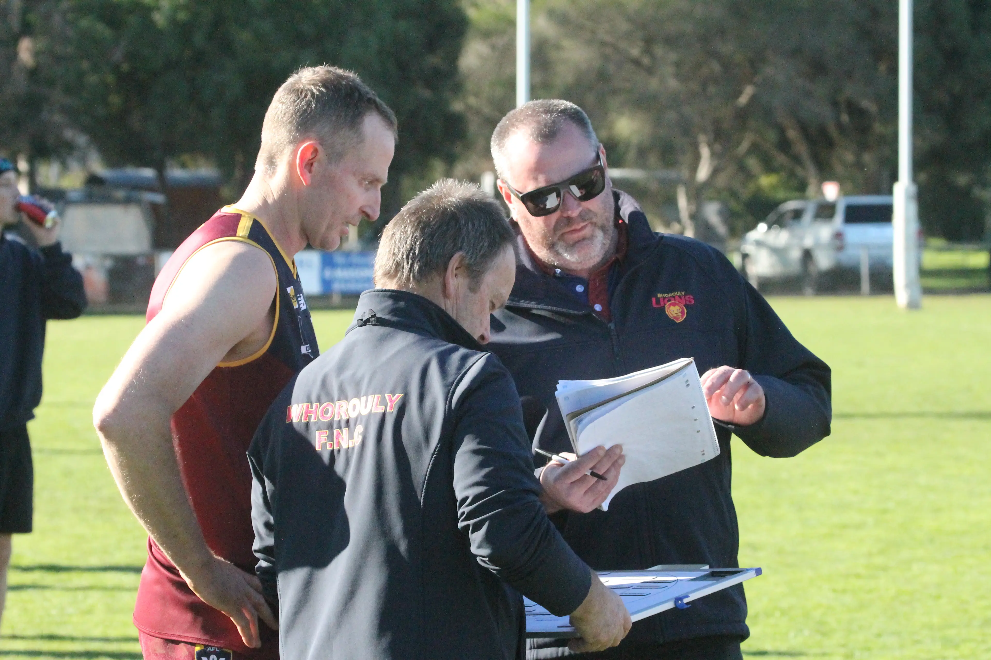 <p>STEPPING UP: Tim Stevenson (right) will progress from his assistant role into the senior coaching position at Whorouly for the 2027 season. PHOTO: Nathan de Vries</p>\\n
