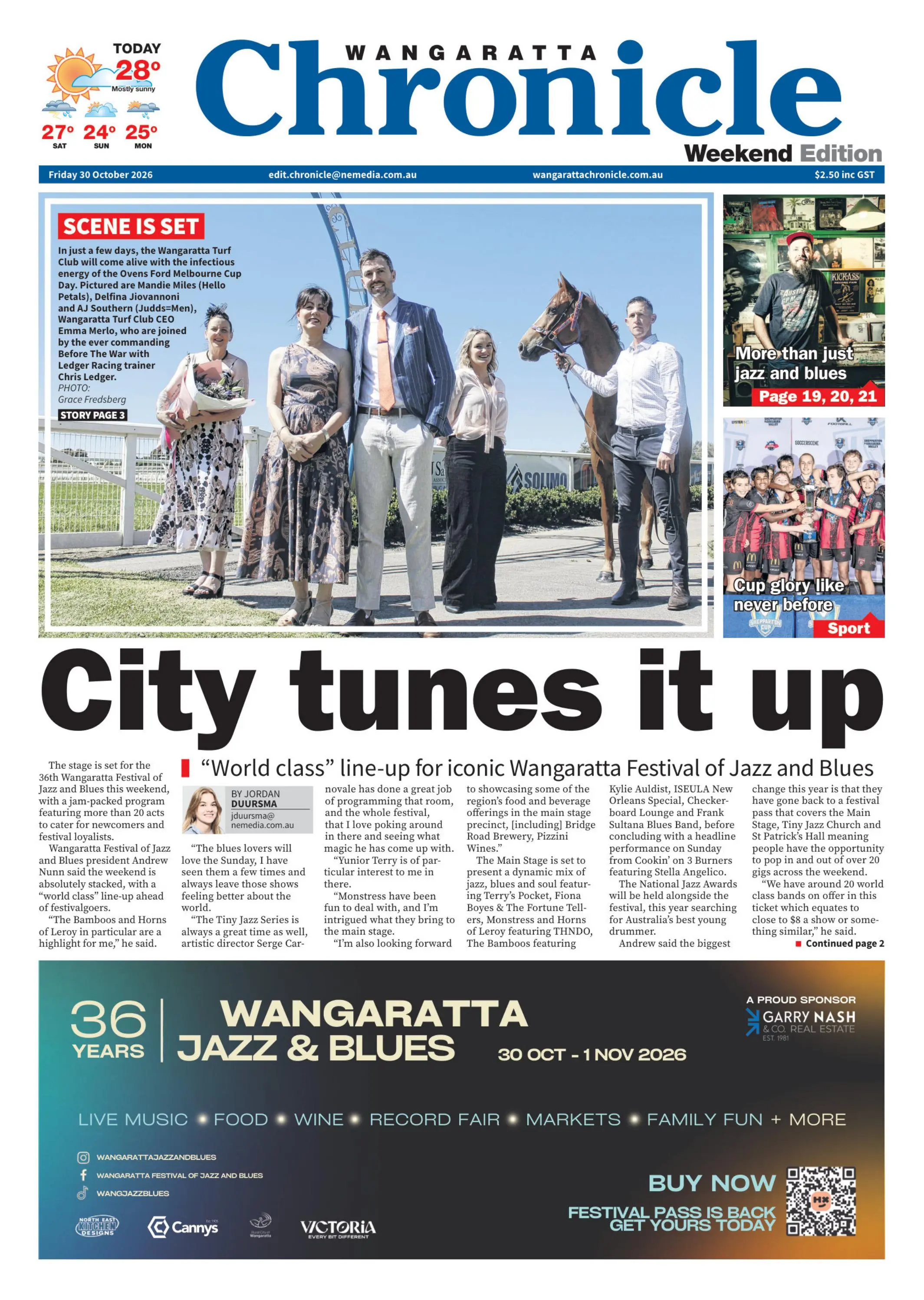 Wangaratta Chronicle, Friday, 30 October, 2026