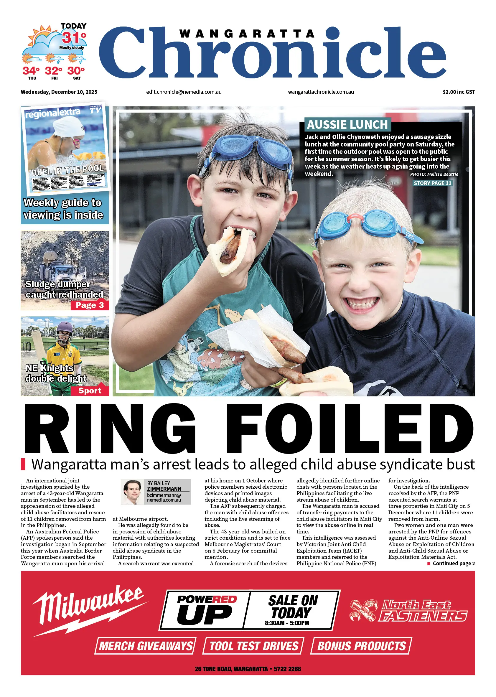 Wangaratta Chronicle, Wednesday, December 10, 2025