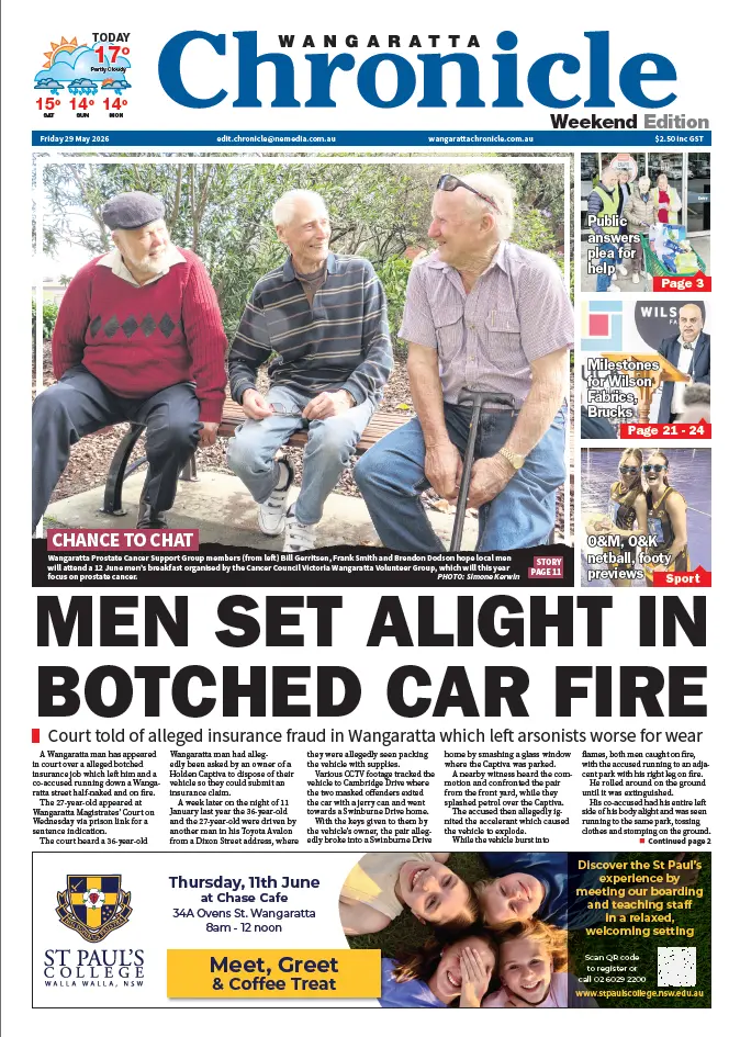 Wangaratta Chronicle - Friday, May 29, 2026