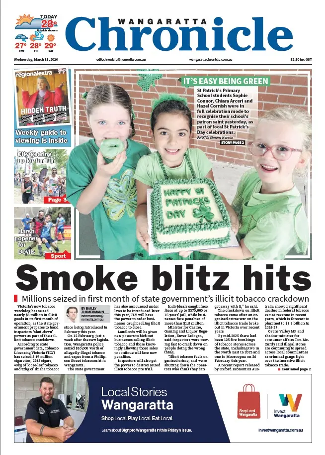 Wangaratta Chronicle - Wednesday, March 18, 2026