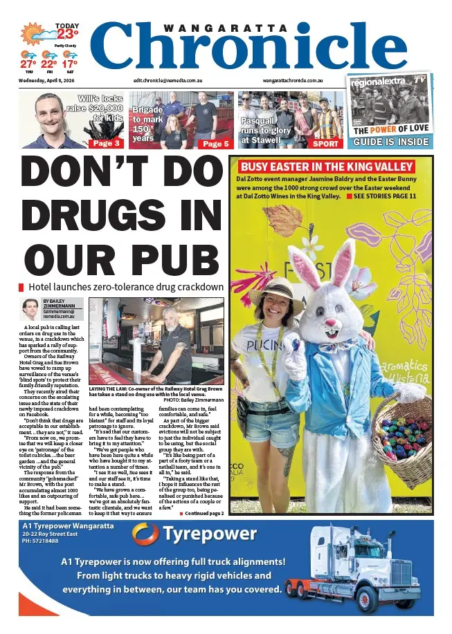 Wangaratta Chronicle - Wednesday, April 8, 2026