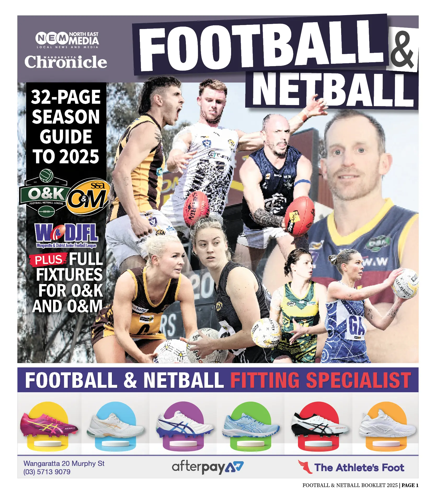 Footy & Netball Booklet 2025