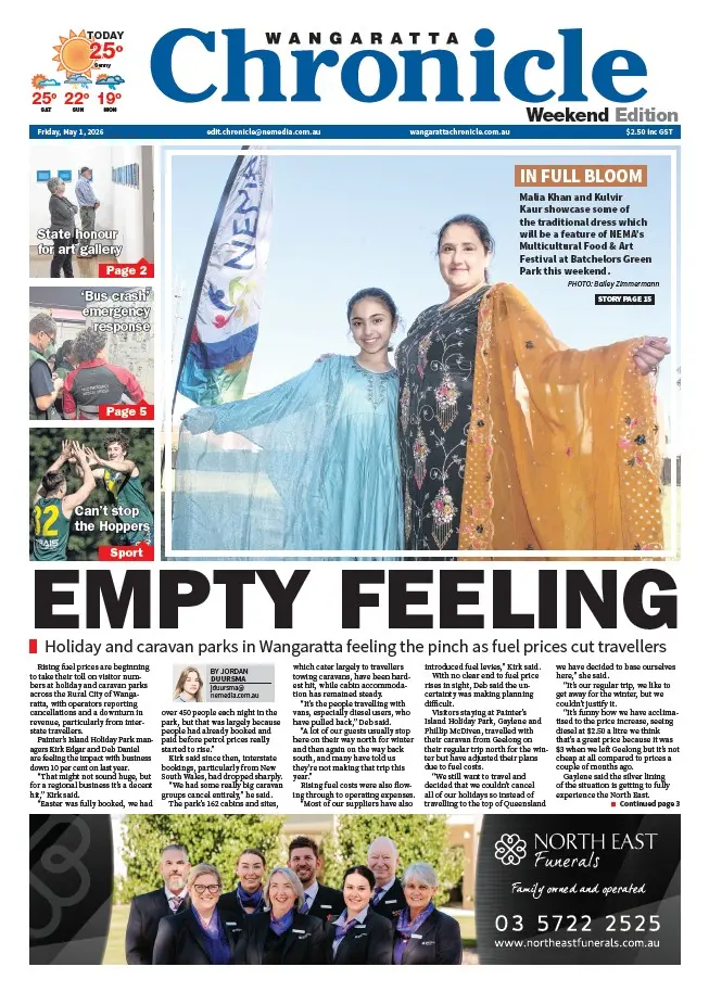 Wangaratta Chronicle - Friday, May 1, 2026