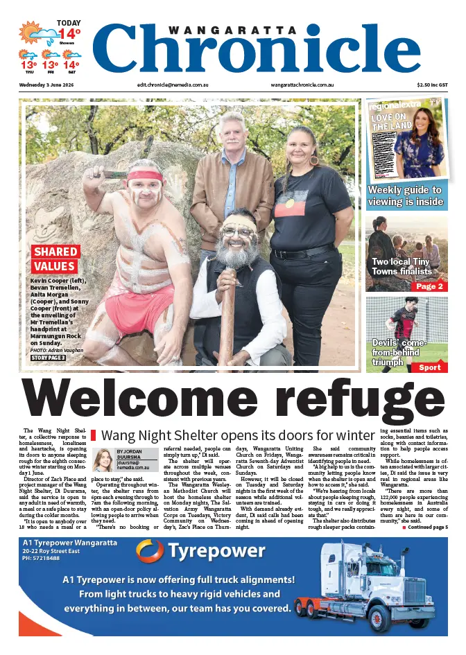 Wangaratta Chronicle - Wednesday, June 3, 2026