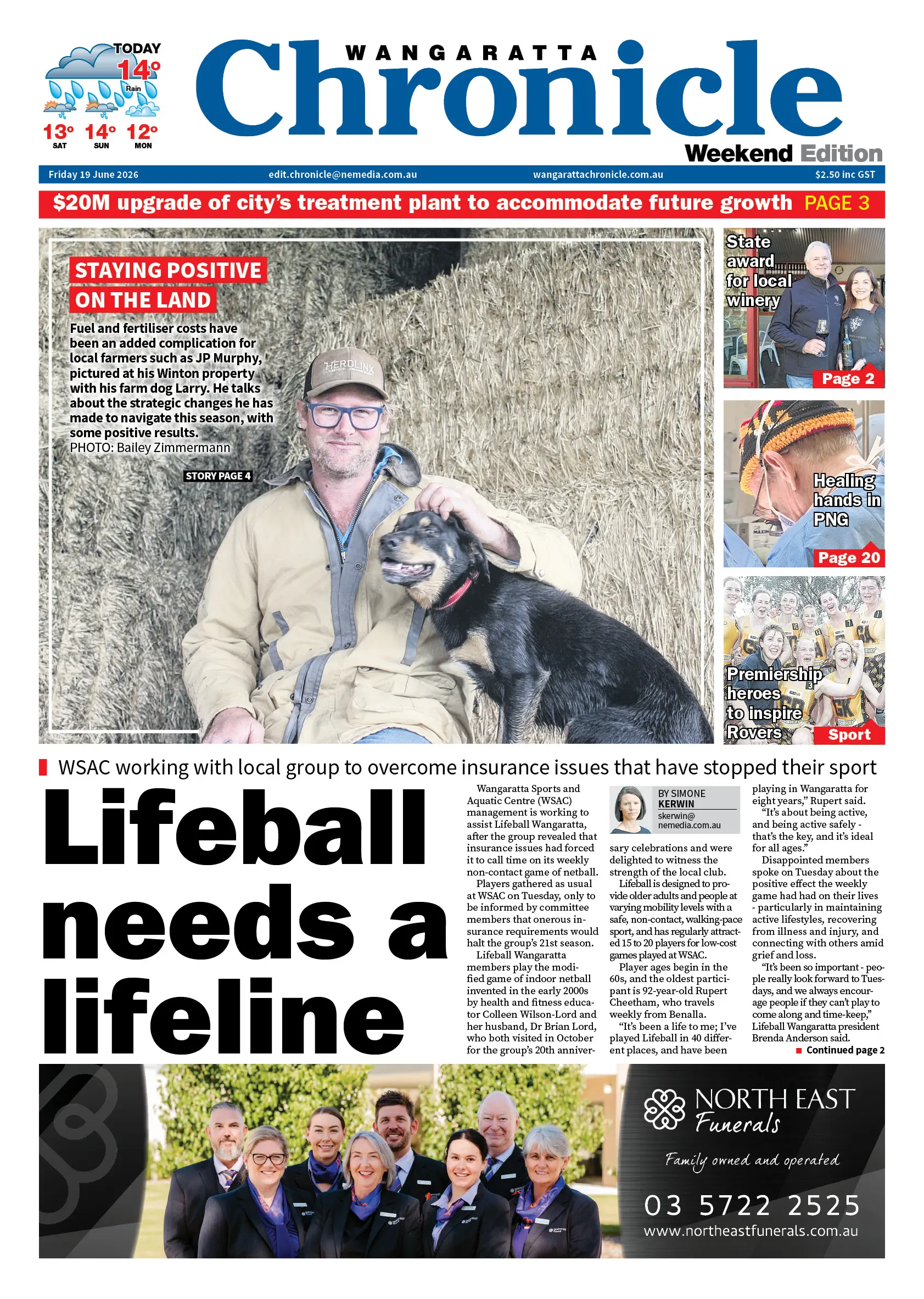 Wangaratta Chronicle, Friday 19 June 2026