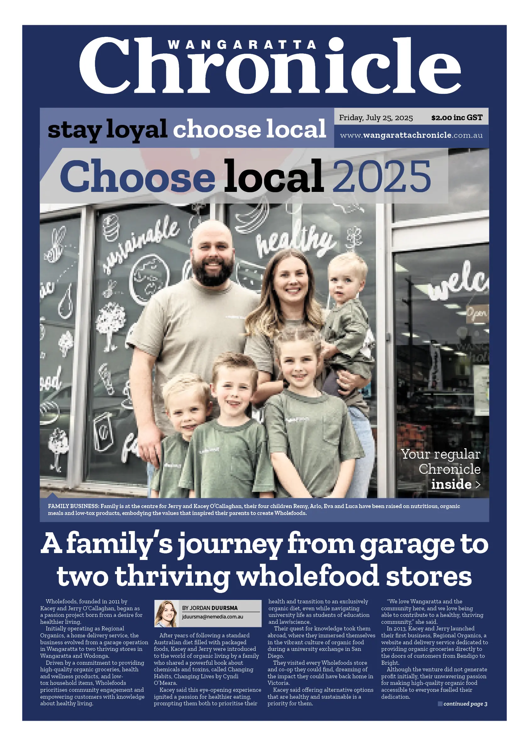 Choose Local, 2025