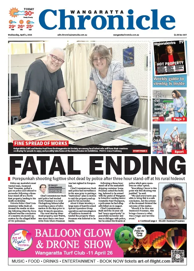Wangaratta Chronicle - Wednesday, April 1, 2026